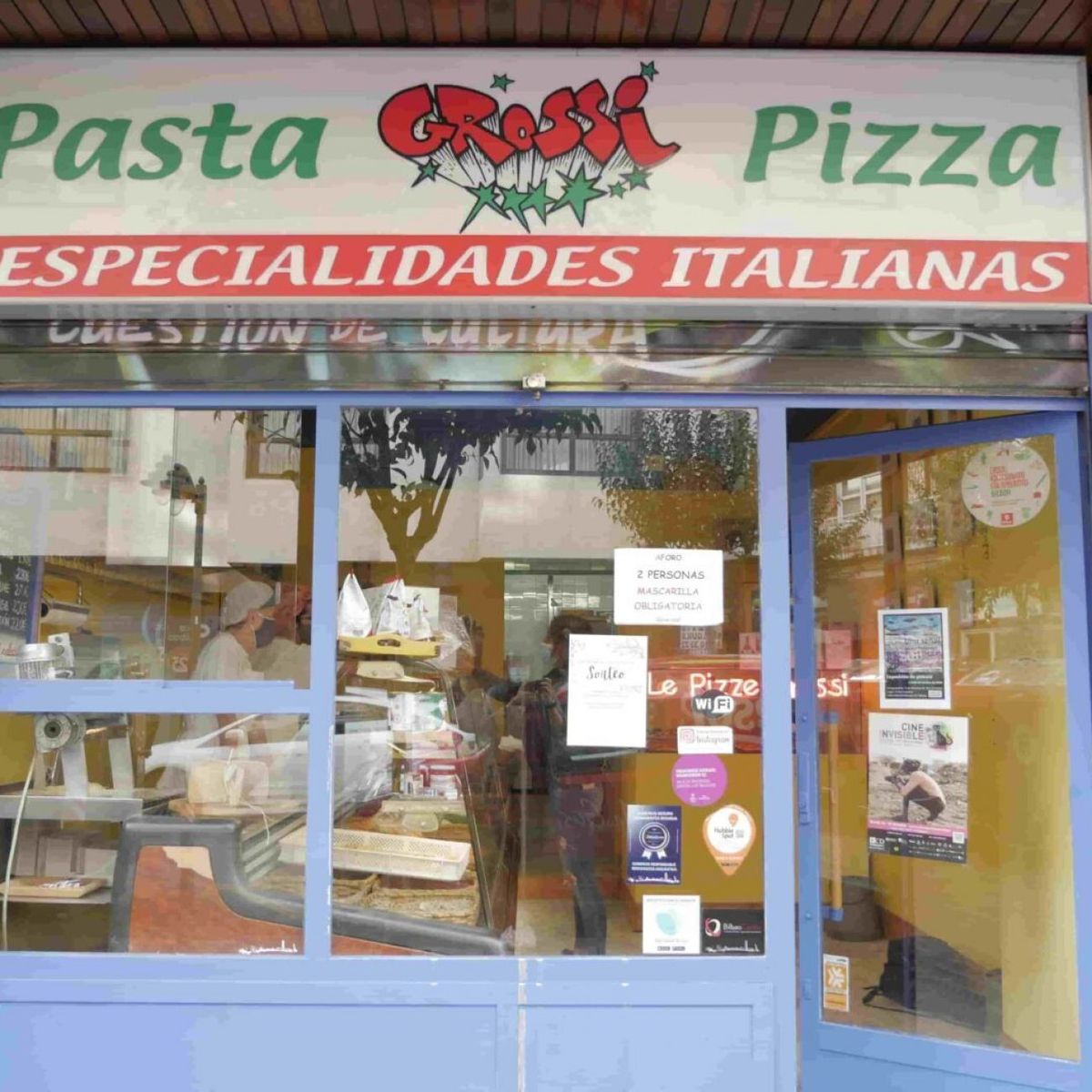 Pasta y Pizza Grossi en Bilbao