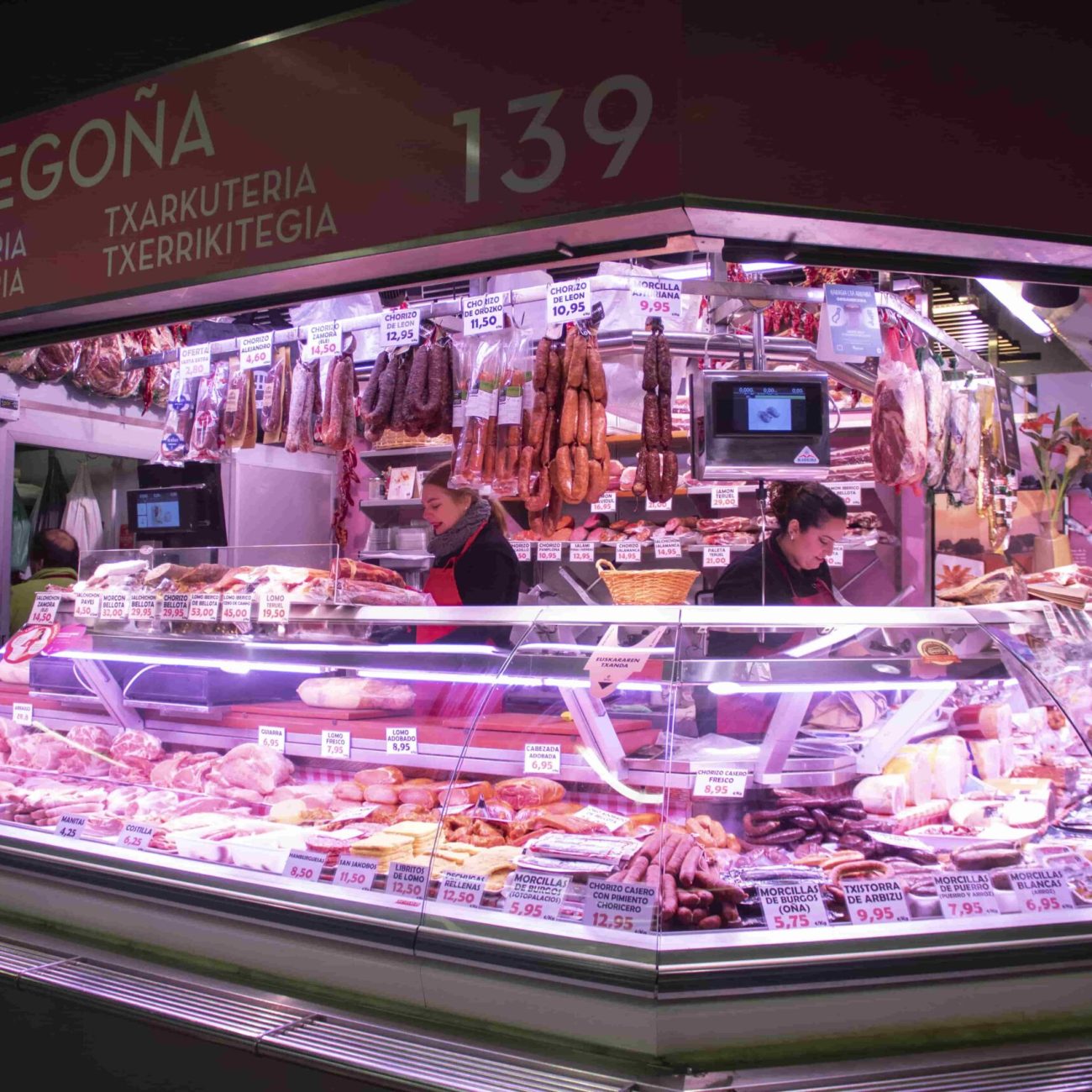 Charcuteria Begoña en el Mercado de la Ribera